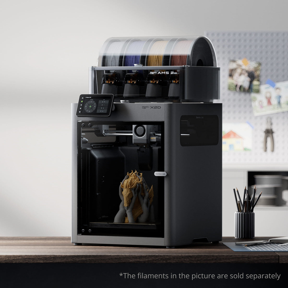 Bambu Lab X2D Print More Bundle (2 AMS 2 Pro included)